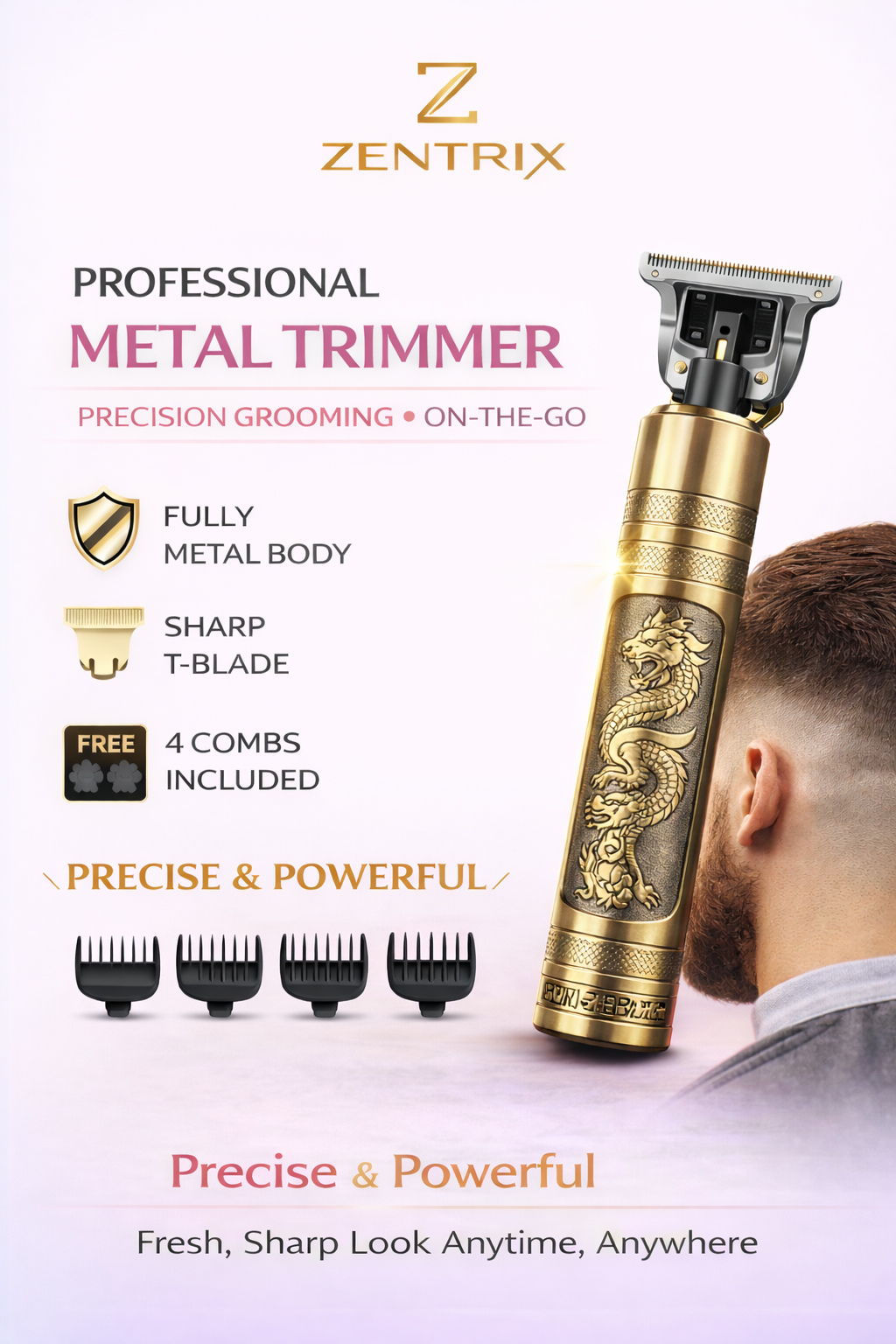 T9 Metal Hair Trimmer