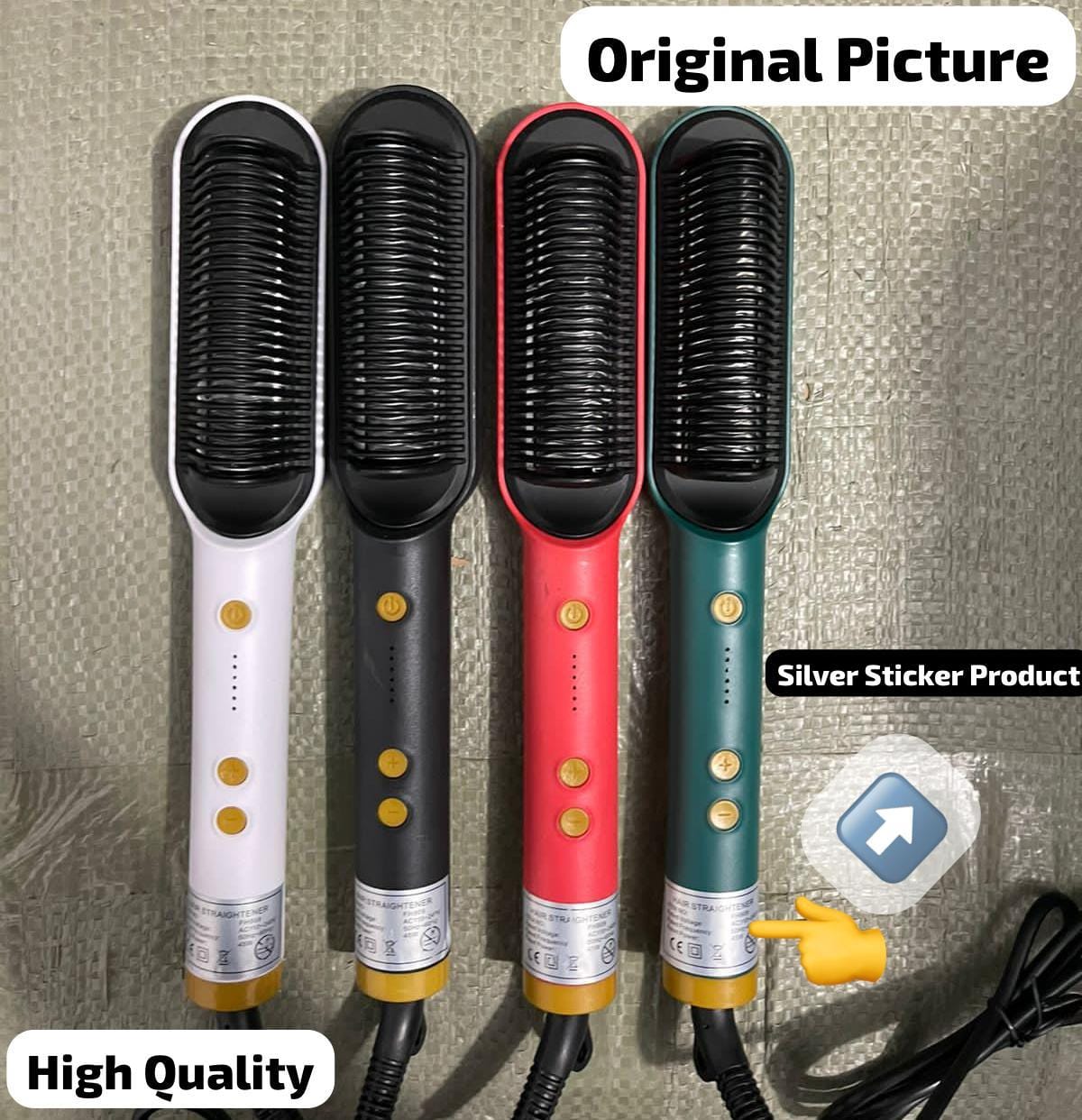 Electric Hair Straightening Brush